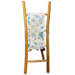 Nomad Sari Pareo – White, Blue & Gold Evil Eye Print 180/110