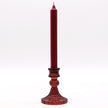 Vintage Dinner Candle Holder - Vampire Red