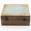 Extra Large Mango Wood Box  - Buddha Bodi Tree 25 mm