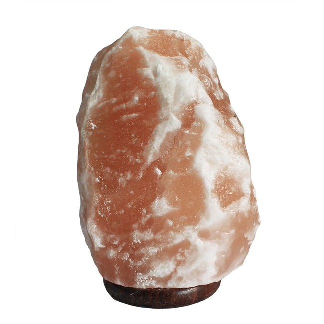 Quality Natural Himalayan Salt Lamp - & Base apx 8-10kg