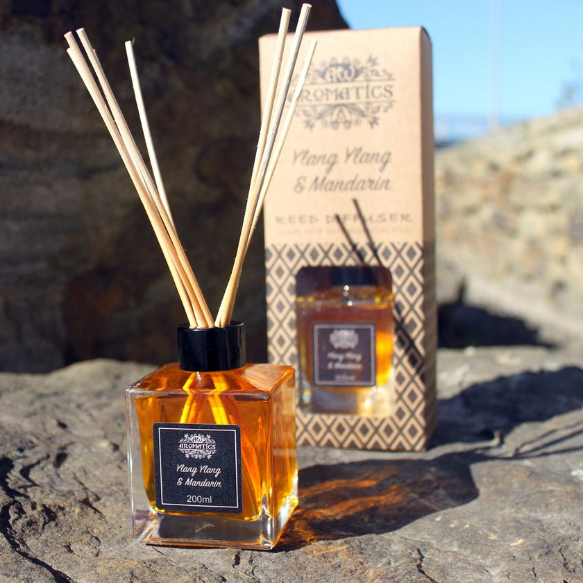 200ml Lemon & Nutmeg Essential Oil Reed Diffuser