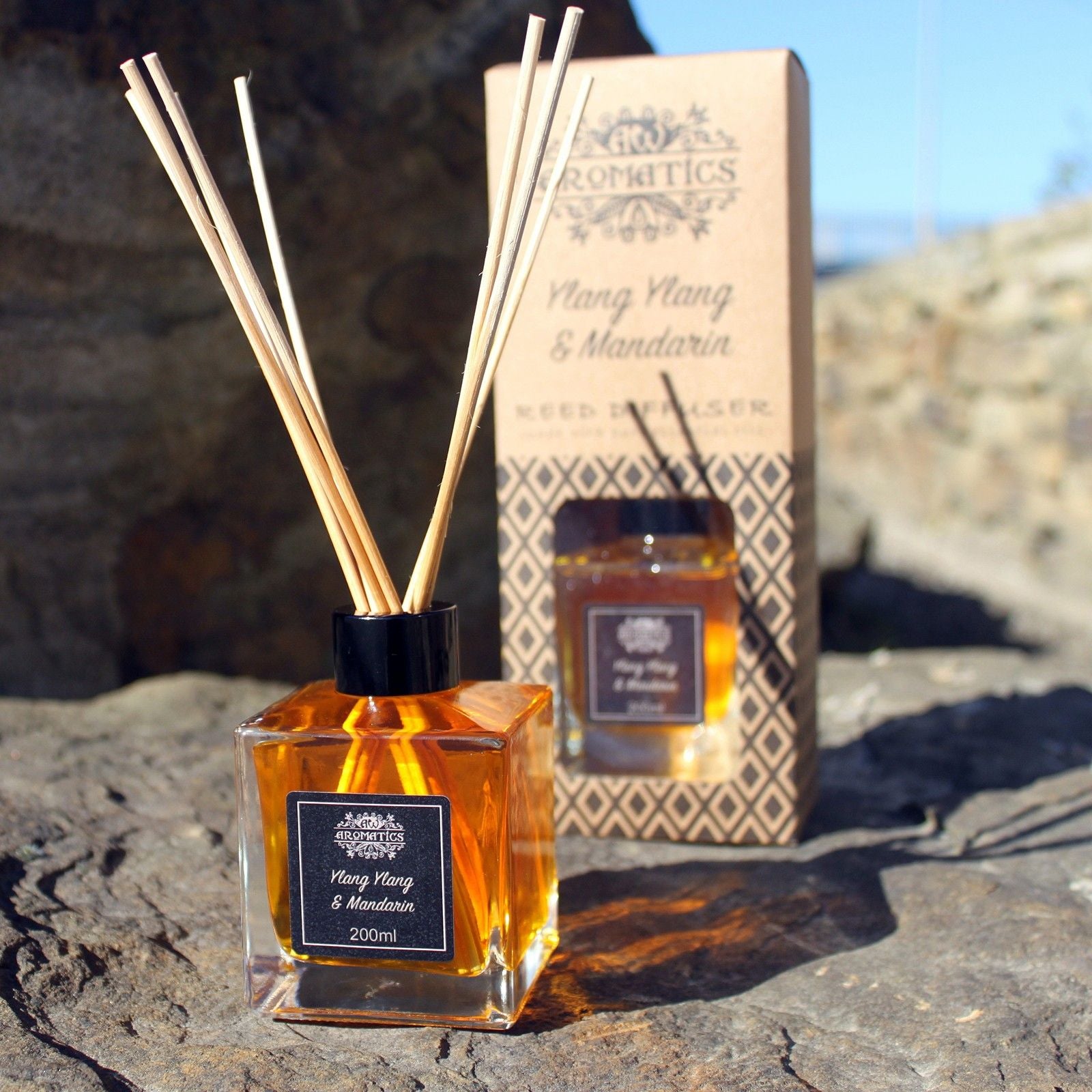 200 ml Patchouli Essential Oil Reed Diffuser
