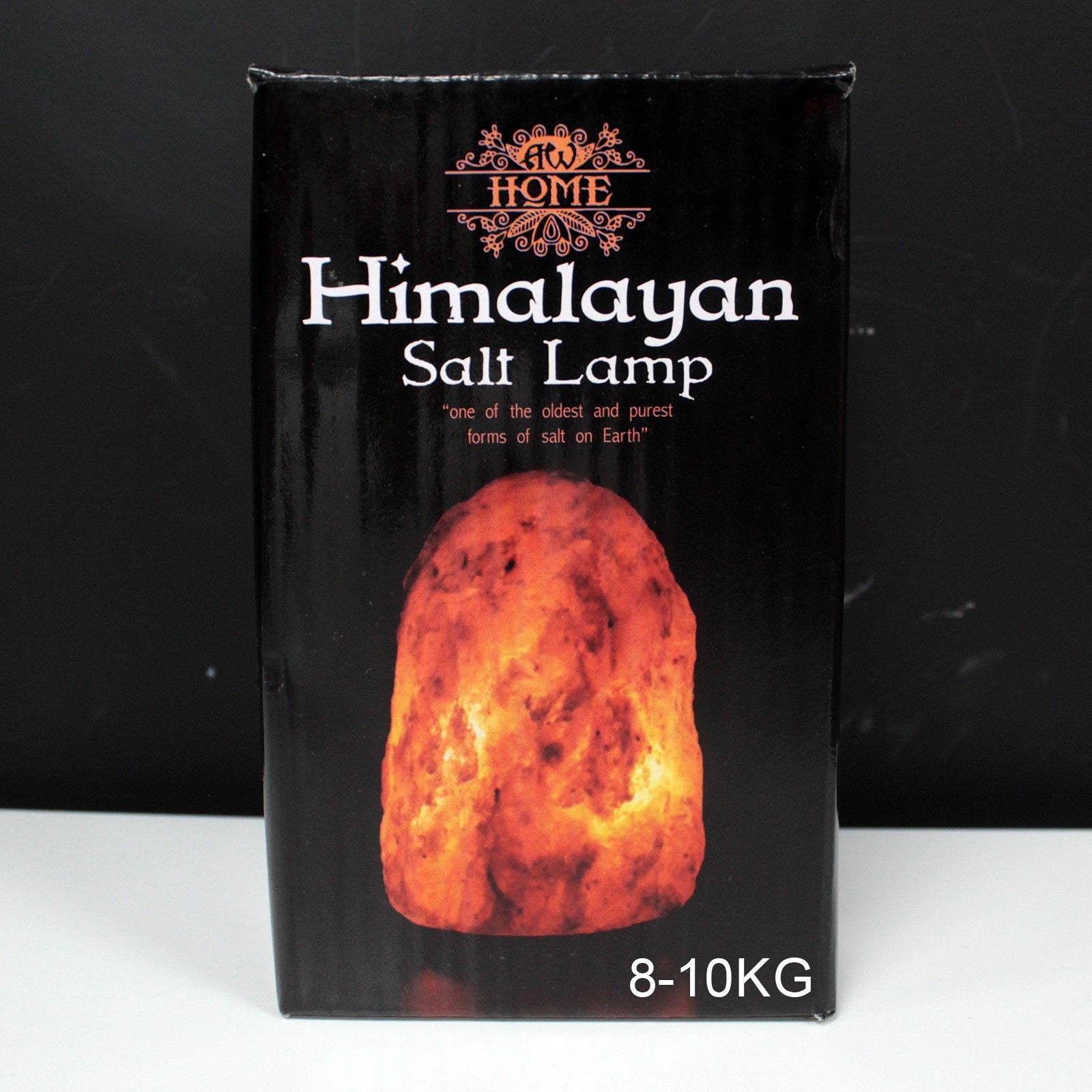 Quality Natural Himalayan Salt Lamp - & Base apx 8-10kg