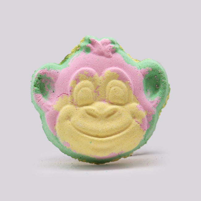 Monkey of Guava and Strawberry with Added foaming Bathbomb 90g
