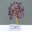 Amethyst - 320 Natural Stone Tree of Life Deco gift