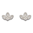 Beginnings Lotus Flower Stud Earrings-0