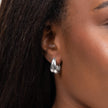 Beginnings Organic Wave Hoop Earrings