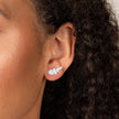 Laura Ashley Fashion Wild Meadow Crawler Earrings