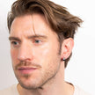 Fred Bennett Stainless Steel Hoop Earrings-2
