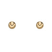 Elements Gold Ball Stud Earrings-0