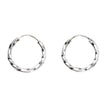 Beginnings Small Twisted Hoop Earrings