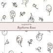 Laura Ashley Fashion Baythorne Roses Assembled Hoop Earrings-2