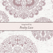 Laura Ashley Fashion Powley Lace Hoop Earrings-4