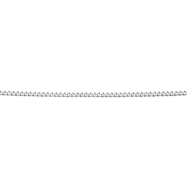 Beginnings Diamond Cut Curb Chain with Extender-0