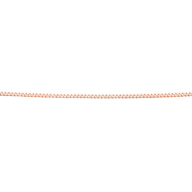 Beginnings Diamond Cut Curb Chain with Extender-3