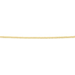 Beginnings Diamond Cut Curb Chain with Extender-5
