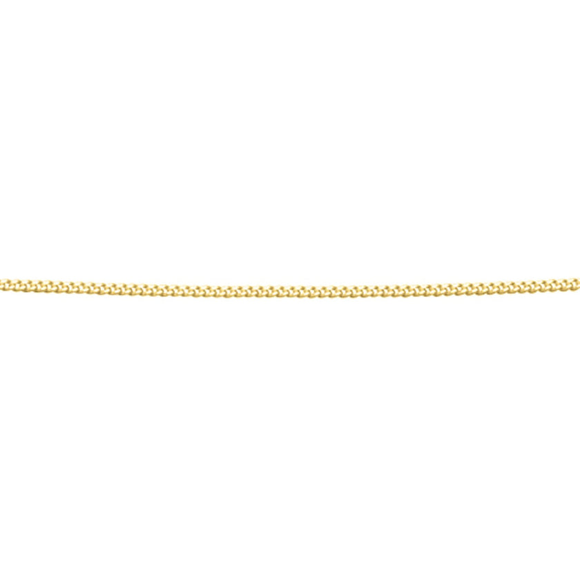 Beginnings Diamond Cut Curb Chain with Extender-6
