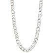 Fred Bennett Heavyweight Diamond Cut Curb Chain Necklace-0