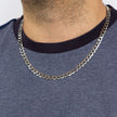 Fred Bennett Heavyweight Diamond Cut Curb Chain Necklace-1