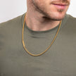 Fred Bennett Chain Necklace with Offset Engravable Bar