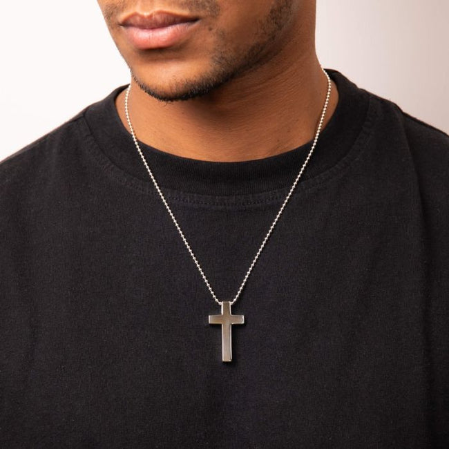 Fred Bennett Plain Cross Pendant-1