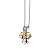 D For Diamond Angel Pendant With Diamond-0