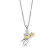 D For Diamond Astronaut Ted Pendant with Diamond