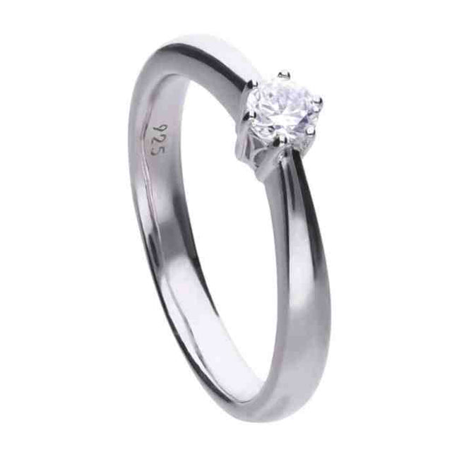 Diamonfire Six Claw Carat Brilliance of A Genuine Diamond