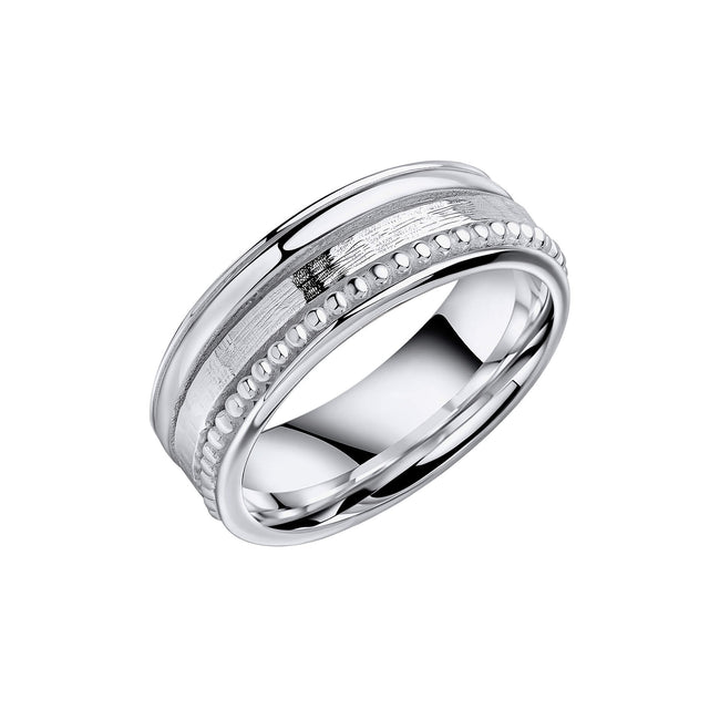 Beginnings Multi Texture Spinner Ring-0