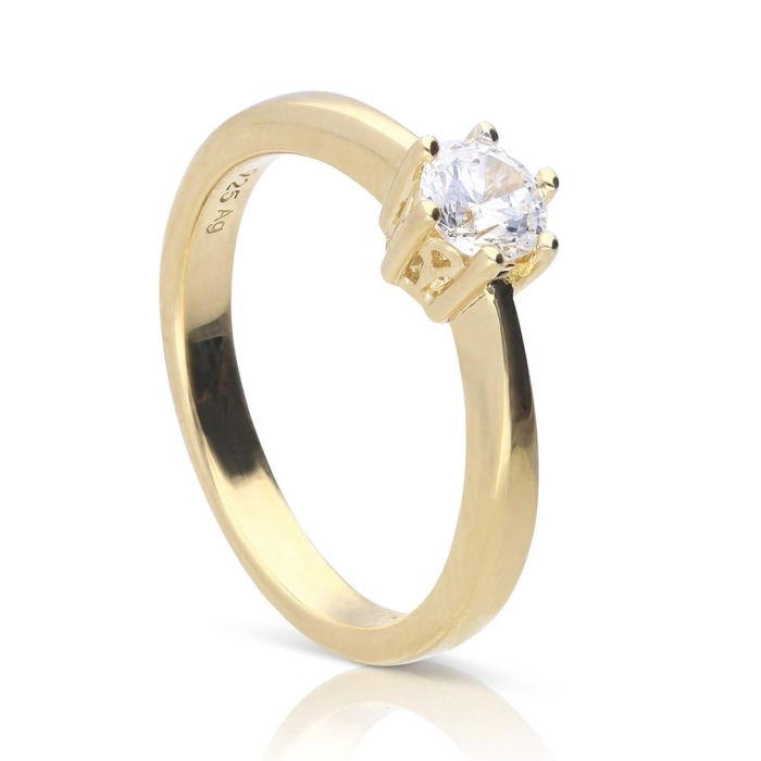 Diamonfire Six Claw Carat Ring-10