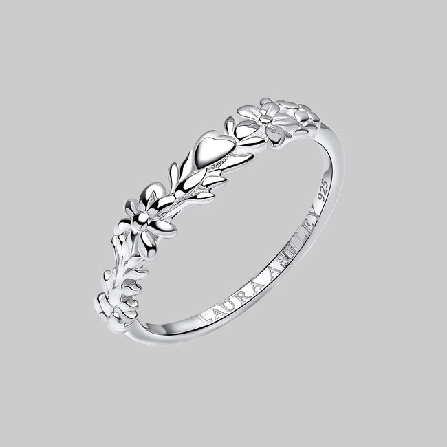 Laura Ashley Silver Naunton Folly Ring