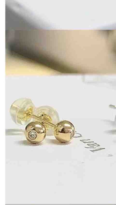 Elevate Your Elegance with 18K Gold Zircon Stud Earrings