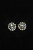2.56 Ctw Excellent VVS1 Lab Created Simulated Diamond Stud In 9 Ct White Gold Pl