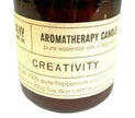 Natural soy wax Candle 100% Pure Essential Oil - Creativity [UK delivery]