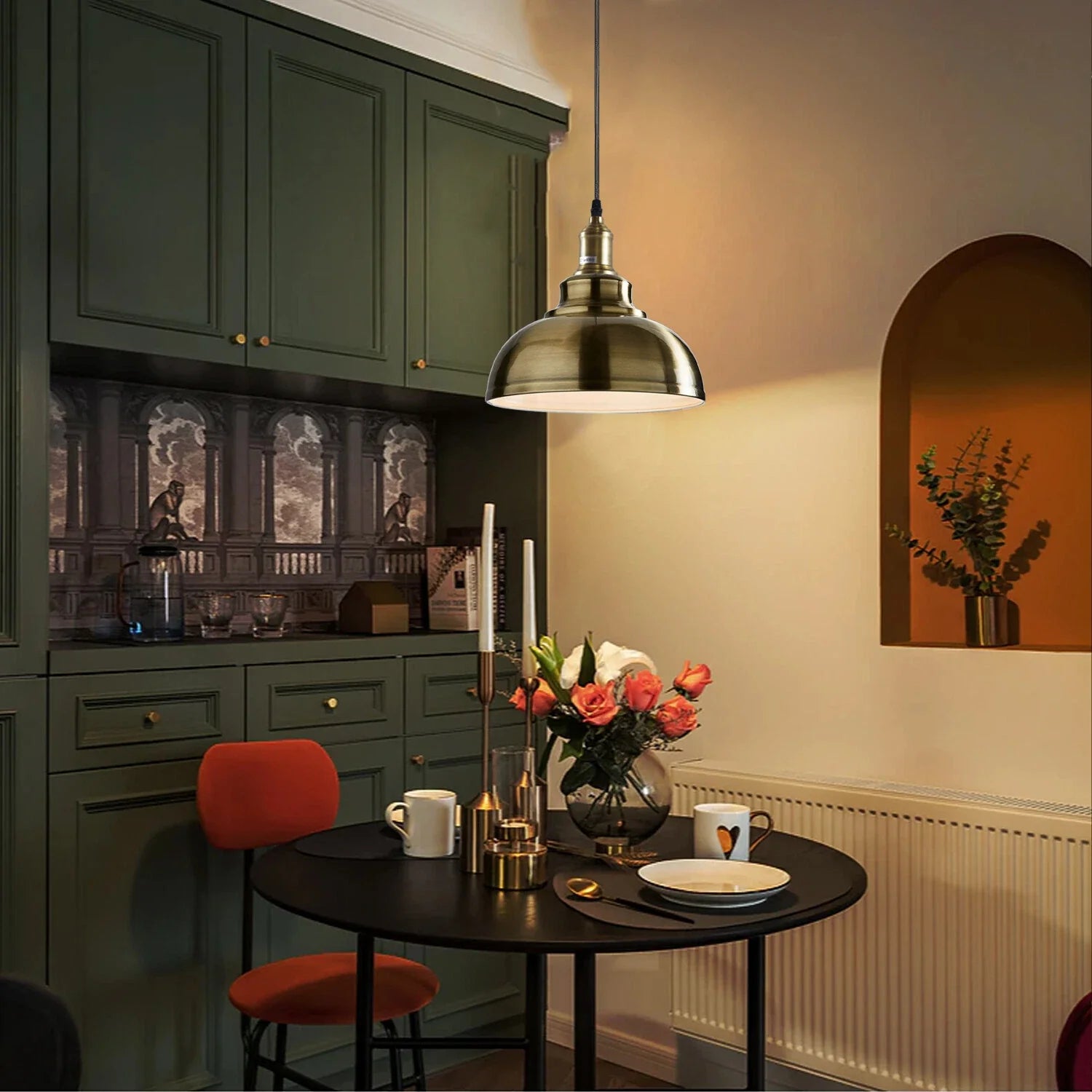 Pendant Light Retro Industrial Lampshades LED Ceiling Hanging Lamp 9~4936(UK 🇬🇧 delivery)