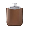 Fred Bennett Hip Flask with Leather Sleeve-0